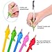 16 Pieces Pencil Grips 3 Types Children Pencil Holder New Aid Writing Grip Posture Correction Tool for Preschoolers Children Special Needs