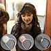 ACTLATI Lovely Cute Fashion Girls Headband Big Single Pompom Fur Fluffy Ball Hairband Party Masked Ball Hair Pins Headwear Hairband Off-white