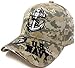 United States Navy Anchor 3D Embroidered Baseball Cap Hat (Camo)