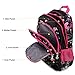 Bebamour Butterfly and Sweetheart Pattern Kids' Backpack School Bags Back to School Book Bags