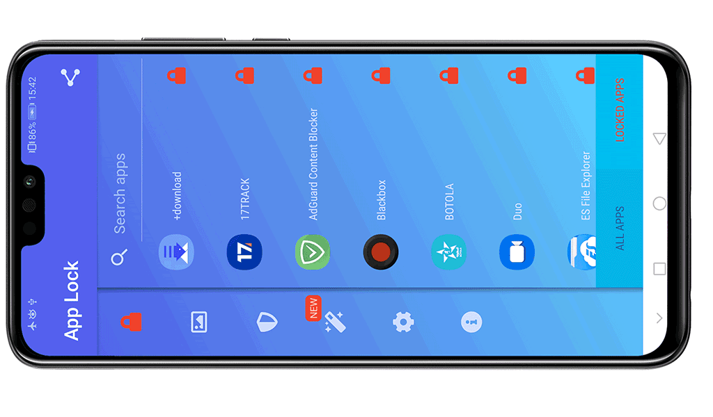 Fingerprint Pattern App Lock & privacy for