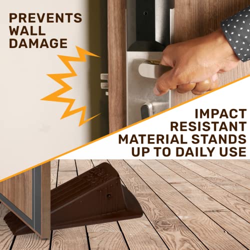 MASTER MANUFACTURING Giant Foot Door Stop Extra Large Door Stop Door