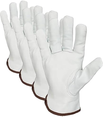 Tillman 1415 Unlined Top Grain Goatskin Drivers Gloves, Medium