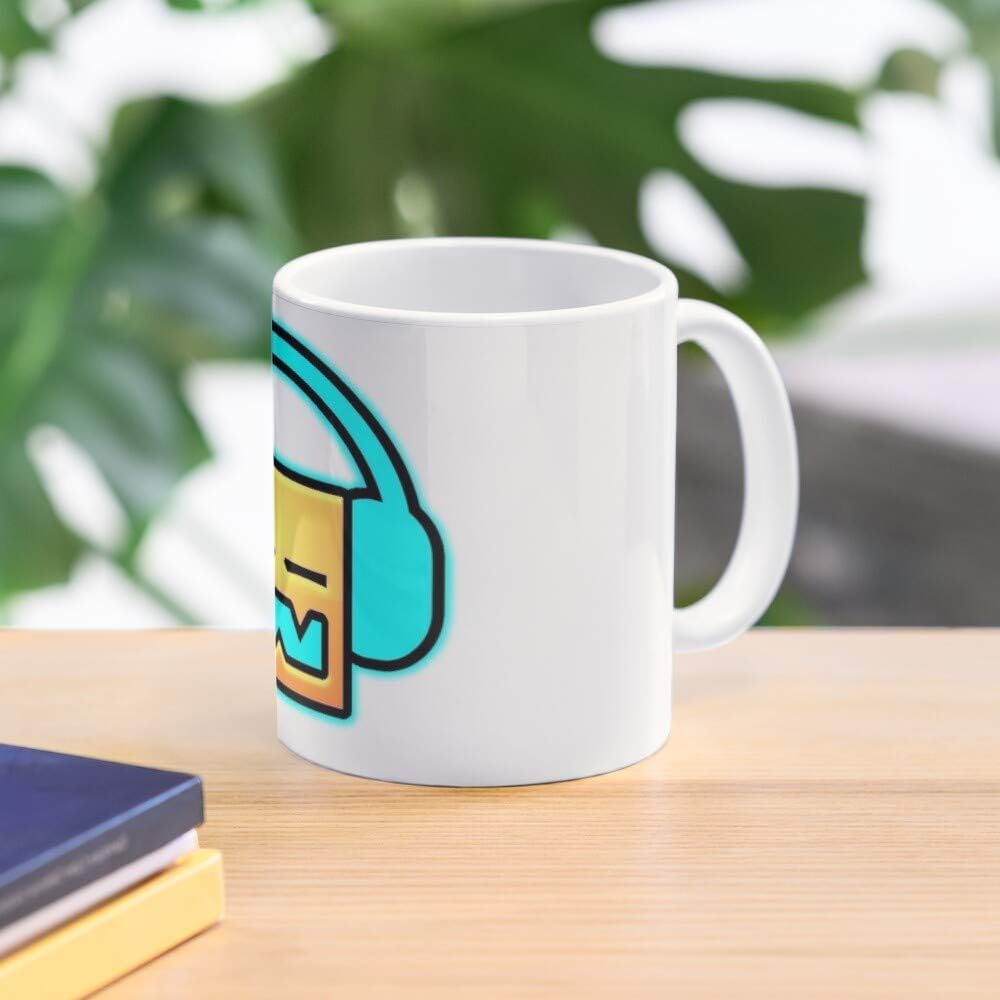 Gd Robtop Geometrydash Dash Robtopgames Games Icon Geometry Best 11 Ounce Ceramic Coffee Mug Gift