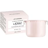 Lierac Lift Integral Night Cream Refill, Firming & Lifting Night Moisturizer with Hyaluronic Acid, Rose RNA & Black Tulip Ext