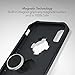 Rokform Rugged Series [iPhone X/XS Case] Miltary Grade Magnetic Protective Case with twist lock & Car Vent Mount (Black)
