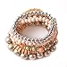 Stacked Bracelets - 7Pcs Multi Layers Bracelet - Bohemian Stretch Beaded Wrap Bangle Chain Bone