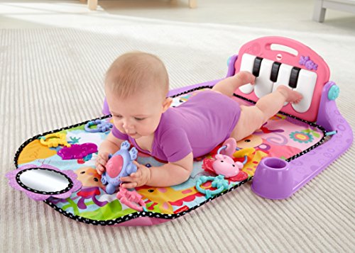 Fisher-Price Kick 'n Play Piano Gym, Pink - Thumbnail 6