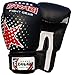 Farai Kids Boxing Gloves 6-oz Kickboxing Muay Thai Training MMA Sparring Gloves, Best Gloves for Training on Punching Bag, Focus Pads Practice (Black, 6-oz)