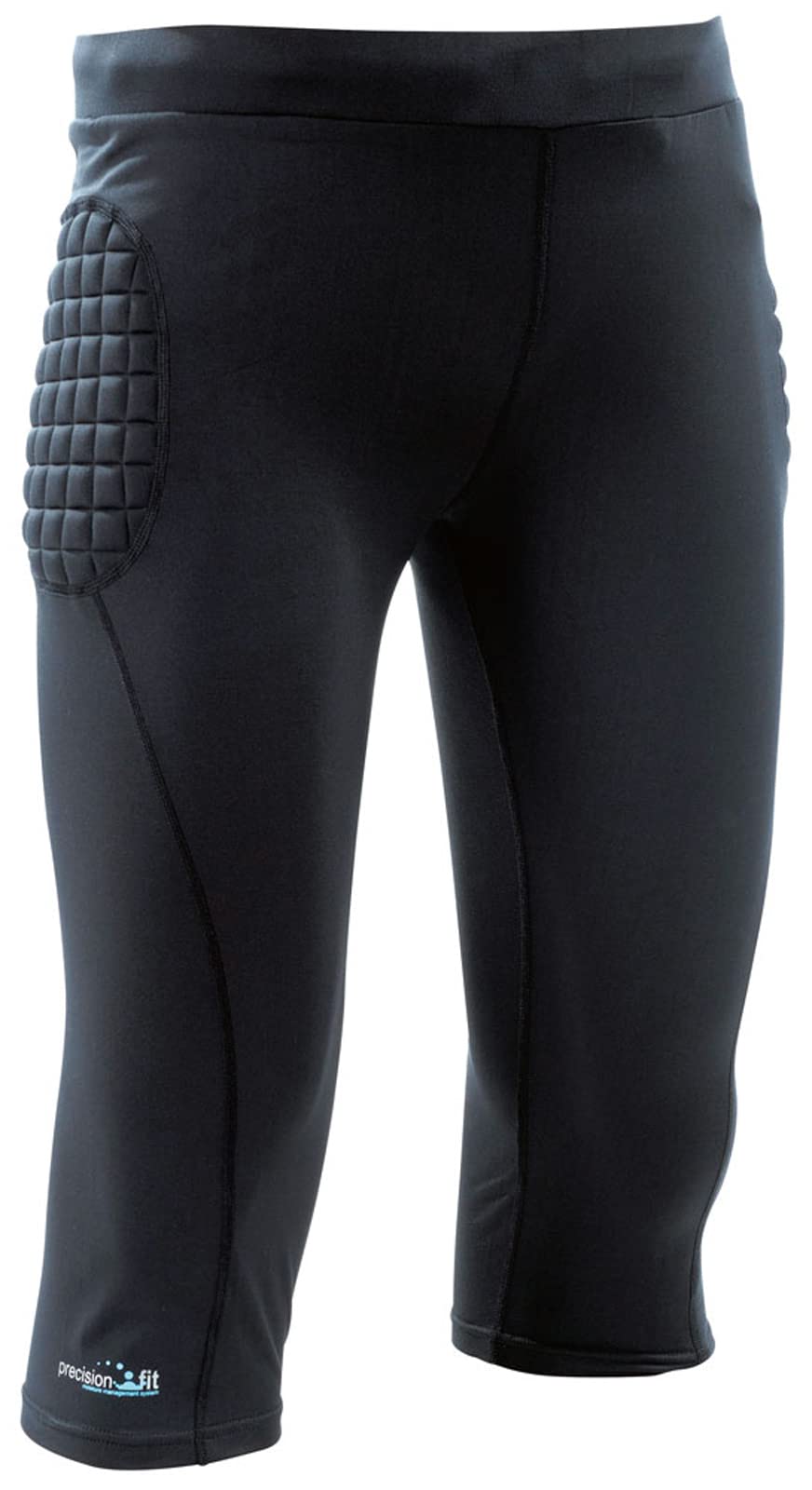 Precision GK Padded Base-Layer 3/4 Pant Size M (Black), One size