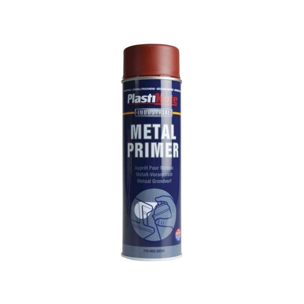 Plasti-kote 779 500ml Industrial Primer - Red Oxide