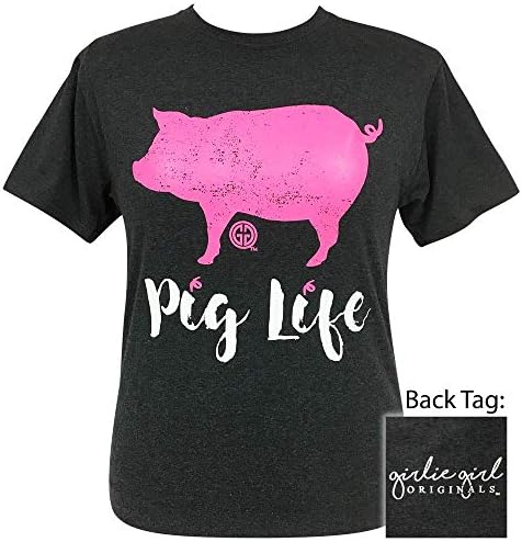 Girlie Girls Pig Life Preppy Long Sleeve T-Shirt