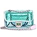 Donalworld Girl Clear Bag Small Flap Quilted Chain Strap Crossbody Bag Pt1