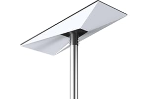 GNENANG Starlink Gen 3 Pipe Adapter, Pole Mount Adapter Mounting Kit, Compatible with STARLINK Standard Dish, V3 Kickstand Dishy, Stainless Steel Antenna Mount, Starlink Accessories-Black