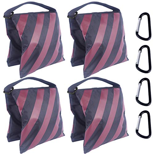 ABCCANOPY Industrial Grade 4PCS Weights Bag for Photo Video Studio Stand,Pop Up Gazebo,Backyard,Outdoor Patio,Sports,Hammock