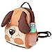 Yodo Kids Insulated Toddler Backpack with Safety Harness Leash and Name Label - Playful Preschool Lunch Boxes Carry Bag, Dog