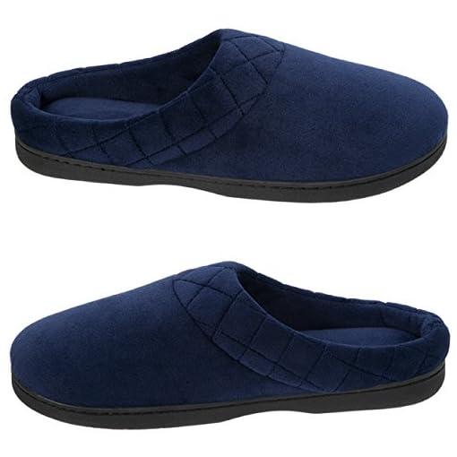 dearfoams women's quilted velour clog slippers