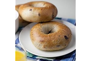 NEW YORKER BAGELS 12 Fresh New York City Bagels (Blueberry)