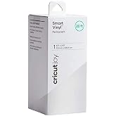 Cricut Joy Smart Permanent Vinyl, White - 20ft Roll (5.5' x 240'), Glossy Finish - Compatible Joy Machine, Matless Cutting for Long cuts (4ft Shapes, 20ft Repeated cuts)