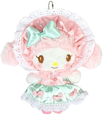 Amazon マイメロディ マスコットホルダー ピンク おめかしデザインシリーズ ぬいぐるみ おもちゃ