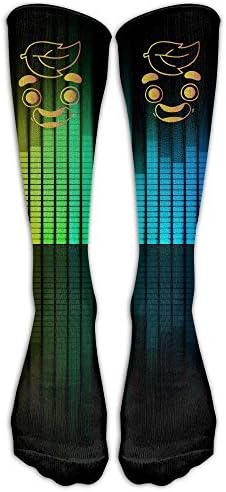 Gold Guava Juice Face Knee High Graduated Compression Socks For Women And Men - Best Medical, Nursing, Travel &amp; Flight Socks - Running &amp; Fitness
