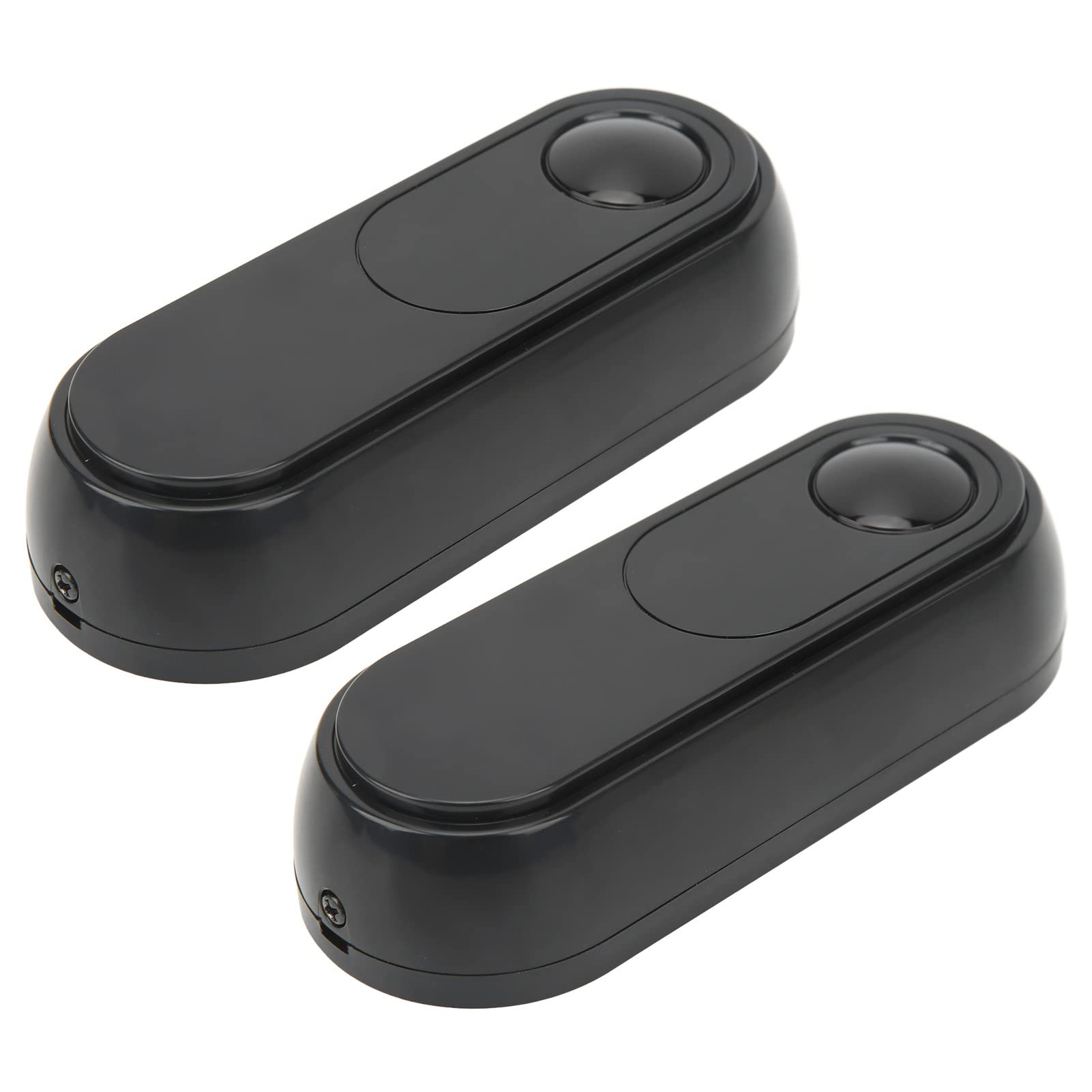 Hosi Alarm Beam Sensor, Wireless Infrared Gate Beam Detector for Indoor Outdoor, Black