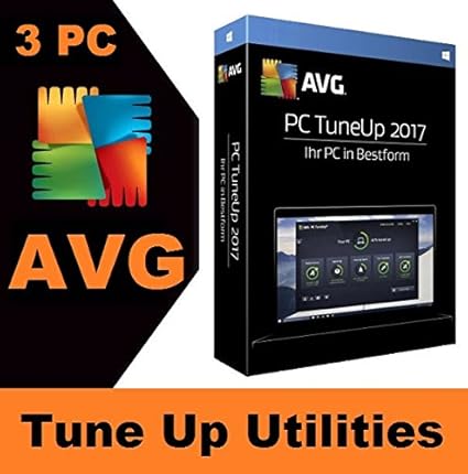 AVG TuneUp 2017 3 PC - 2 Jahre [Online Code] Lizenz Key Vollversion