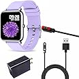 yiqungo USB Charging Cable for KALINCO P22 Smart Watch ，3.3FT Smart Watch Charger Magnetic
