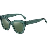 ZENOTTIC Trendy Polarized Women Sunglasses: Retro Cateye Shades - Sun Glasses Designed for Ladies with UV400 Protection