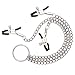 Clamps Chain with Correction Cups Set Clips Nipplesuckers Breast Massage Tool
