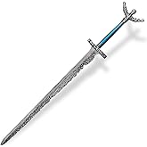 otaku gear 55.5'' Foam Wylder Fantasy Greatsword – Two-Handed Cosplay Sword with Medieval Design – LARP, Halloween & Costume Prop Weapon