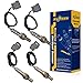 Kwiksen 4pcs Universal Heated Upstream Downstream Oxygen Sensor 234-4694 +234-4696 O2 Sensor 1 Sensor 2 Replacement for Land Rover Discovery 1999-2004