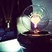 DarkSteve - I Love You Decorative Light Bulb - Edison Light Bulb, Antique Vintage Style Light, G80 Size, E26 Base, Non-Dimmable (3w/110v)