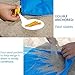 Outdoor Beach Blanket – Compact Pocket Beach Mat,Sandproof Ground Cover,Lightweight Quick-Drying Picnic Mat,Waterproof Travel Mat for Travel,Camping,Hiking,Sports,Music Festivals (55″x59″)thumb 3
