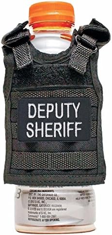 Miniature Tactical Vest Beverage Holder - DEPUTY SHERIFF