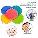 5pc Silicone Dish Sponge - Silicone Dish Scrubber Kitchen Sponge for Dishes