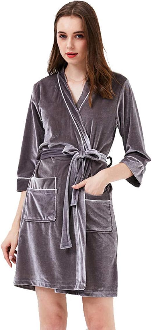 Difference Robe De Chambre Et Peignoir Mu Peignoir Doux Femme Maison Robe De Chambre Femmes Velours Robes