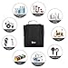 Toiletry Bag For Men & Women – Large Hanging Travel Toiletries Kit - Cosmetic & Makeup Organizer – Use in Hotel, Bathroom, Camping, Gym – Black Color