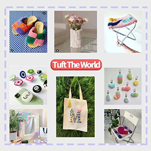 Tufting Gun,WOBYT 2 in 1 Rug Tufting Gun Tufting Gun Cut Pile and Loop