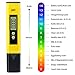 Vminno Digital PH Meter, PH Meter 0.01 PH High Accuracy Water Quality Tester with 0-14 PH Measurement Range for Household Drinking, Pool and Aquarium Water PH Tester Design with ATC