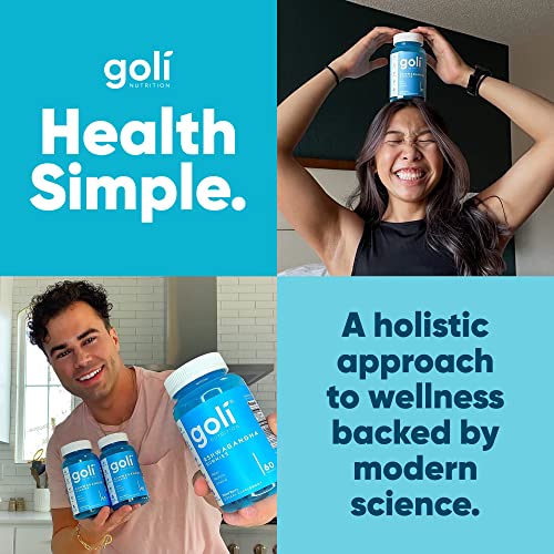 Goli® Ashwagandha & Vitamin D Gummy Relax. Restore. Unwind. (Mixed