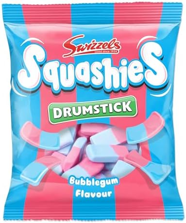 Swizzels Squashies Sweets - Bubblegum Flavour- Single Pack 140g