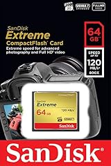SanDisk Extreme UDMA7 CompactFlash Card 64GB Video 20 MB/s VPG 120 MB/s view 3