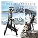 AFAITH Magnesium Aluminium Alloy Tripod , Ultra Compact and Lightweight Aluminum Tripod Monopod & Ball Head for Canon, Nikon, Sony, Samsung, Olympus, Panasonic AF001