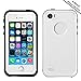 iPhone SE Waterproof Case,Cattech [Water resistant] IP68 Protection Dirt-poof Shockproof Snow-proof ,Underwater Hard Armor Rugged Full Body Sealed Case Cover for iPhone 5/5S/SE + Stylus (White)