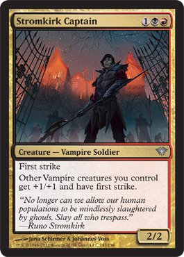 Magic: the Gathering - Stromkirk Captain (143) - Dark Ascension