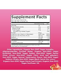Vegan Collagen Boosting Gummies for Hair Skin & Nail Health by MaryRuth - Plant Based...