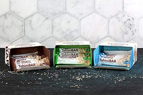 Mighty Sesame TahiniBars, Variety Pack (Total 18 Bars)