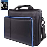 Ps4 Pro bag, ps4 carrying case for travel    store Console, Accessories Controllers, Games,hard bag compatiable with PS3&amp;ps4 &amp;ps4 slim&amp;Xbox One / Xbox One X /XboX 360/Nintendo Switch by Win-digital