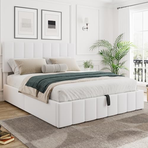 Merax Queen Gas Lift Storage Bed
